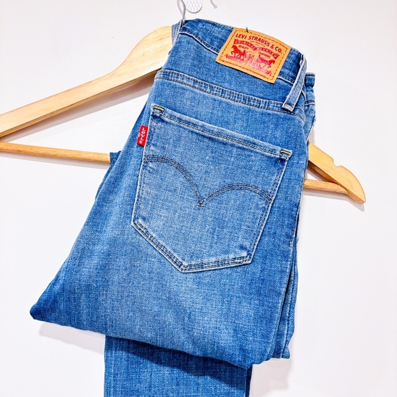 LEVI'S Light blue 721 skinny jeans - Picture 11 of 12